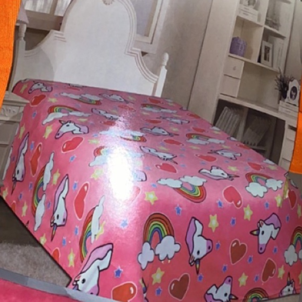 Print Flannel Unicorn
Soft Plush Throw Blanket Twin‎